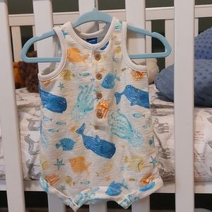 Old Navy Romper (Sea Creatures) (VGUC)